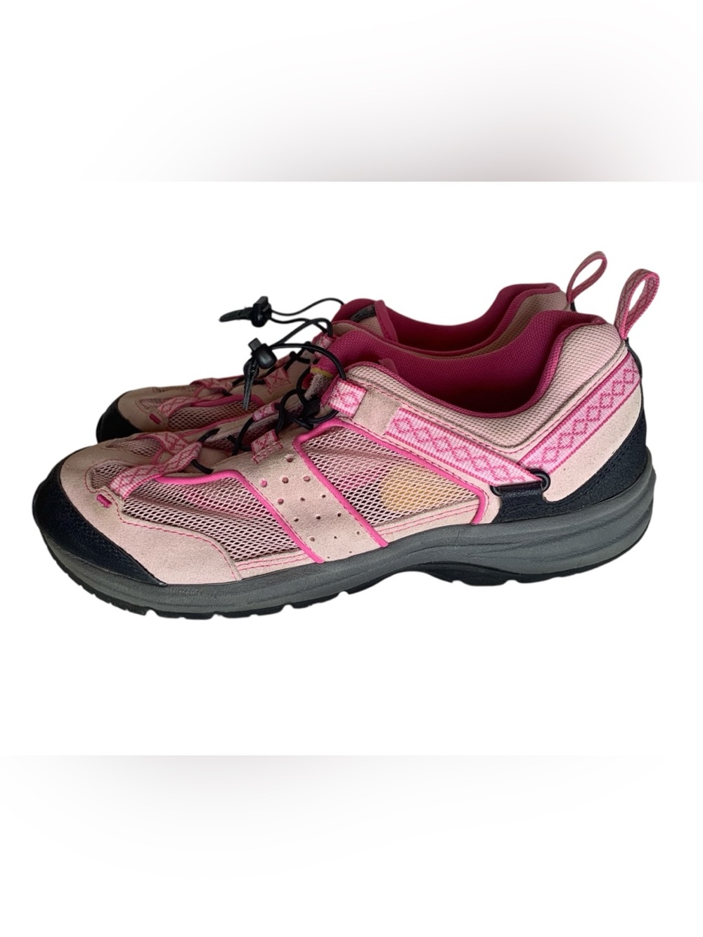 Lands' End Low Top Pink Mesh Kayak Water Shoes Sz 9.5